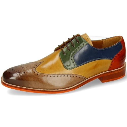 Melvin & Hamilton Derby Schuhe Herren Jeff 14 Multi 44 von Melvin & Hamilton