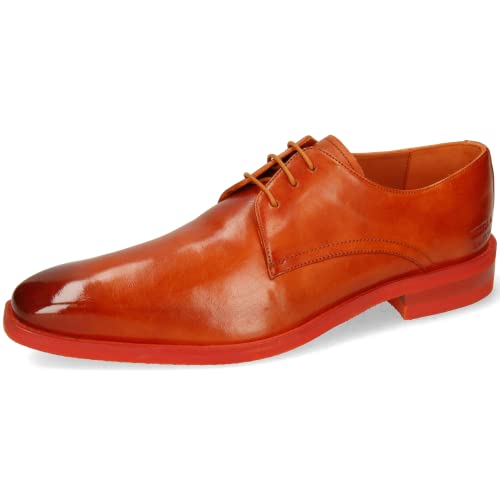 Melvin & Hamilton Derby Schuhe Herren Lance 24 Orange 43 von Melvin & Hamilton