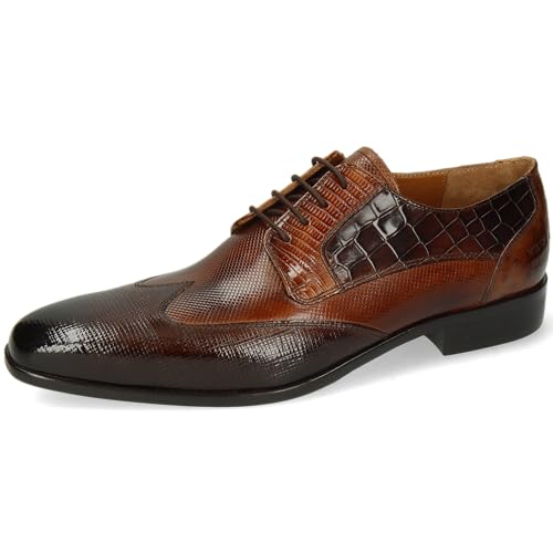 Melvin & Hamilton Derby Schuhe Herren Lance 9 Braun 40 von Melvin & Hamilton