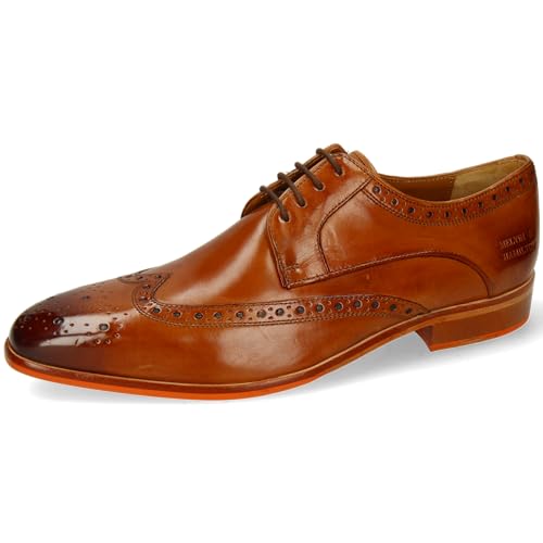 Melvin & Hamilton Derby Schuhe Herren Lewis 3 Braun 44 von Melvin & Hamilton