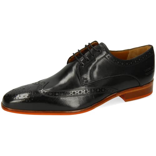 Melvin & Hamilton Derby Schuhe Herren Lewis 3 Schwarz 42 von Melvin & Hamilton