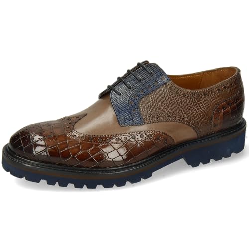 Melvin & Hamilton Derby Schuhe Herren Matthew 33 Braun 44 von Melvin & Hamilton