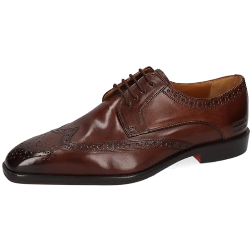 Melvin & Hamilton Derby Schuhe Herren Stefano 4 Braun 43 von Melvin & Hamilton