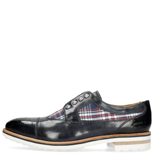 Melvin & Hamilton Derby Schuhe Herren Tom 22 Blau 41 von Melvin & Hamilton