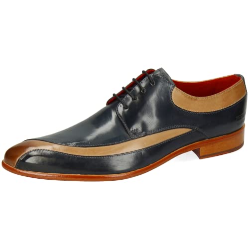 Melvin & Hamilton Derby Schuhe Herren Toni 36 Blau 44 von Melvin & Hamilton