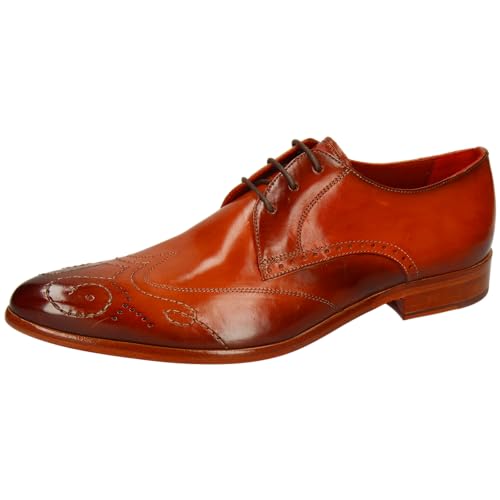 Melvin & Hamilton Derby Schuhe Herren Toni 52 Orange 44 von Melvin & Hamilton