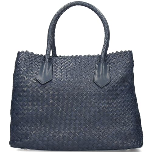 Melvin & Hamilton Handgeflochtene Ledertasche Kimberly 1 von Melvin & Hamilton