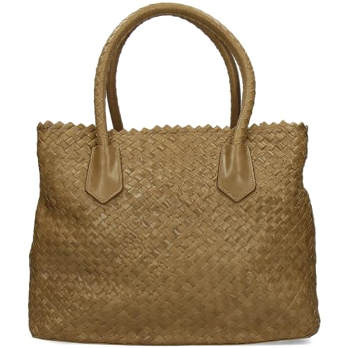 Melvin & Hamilton Handgeflochtene Ledertasche Kimberly 1 von Melvin & Hamilton
