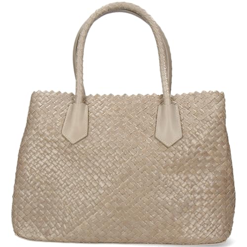 Melvin & Hamilton Handgeflochtene Ledertasche Kimberly 1 von Melvin & Hamilton