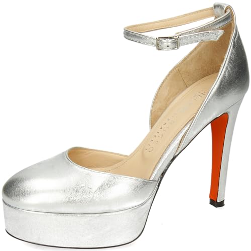 Melvin & Hamilton High Heels Damen Belinda 3 Silber 36 von Melvin & Hamilton