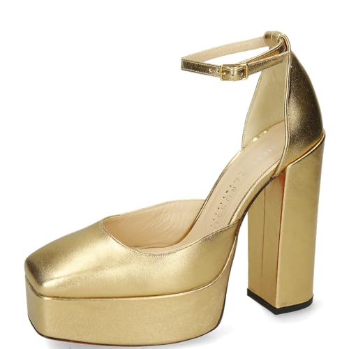 Melvin & Hamilton High Heels Damen Giselle 3 Gold 38 von Melvin & Hamilton