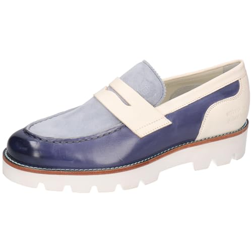 Melvin & Hamilton Loafers Damen Jade 12 Blau 38 von Melvin & Hamilton