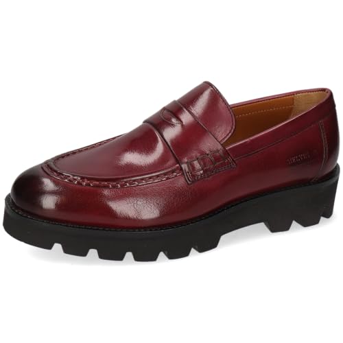Melvin & Hamilton Loafers Damen Jade 6 Bordeaux 37 von Melvin & Hamilton