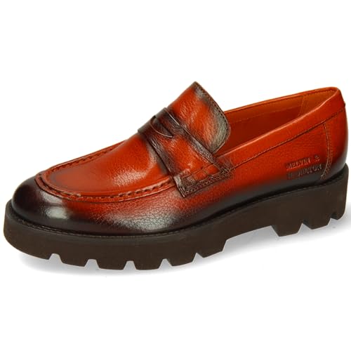 Melvin & Hamilton Loafers Damen Jade 6 Orange 36 von Melvin & Hamilton