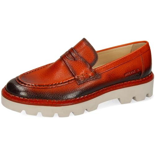 Melvin & Hamilton Loafers Damen Jade 6 Orange 37 von Melvin & Hamilton