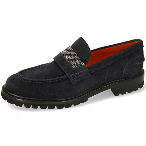 Melvin & Hamilton Loafers Damen Regine 15 Blau 39 von Melvin & Hamilton