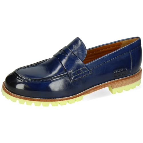 Melvin & Hamilton Loafers Damen Regine 6 Blau 37 von Melvin & Hamilton