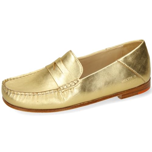 Melvin & Hamilton Loafers Damen Thea 3 Gold 36 von Melvin & Hamilton