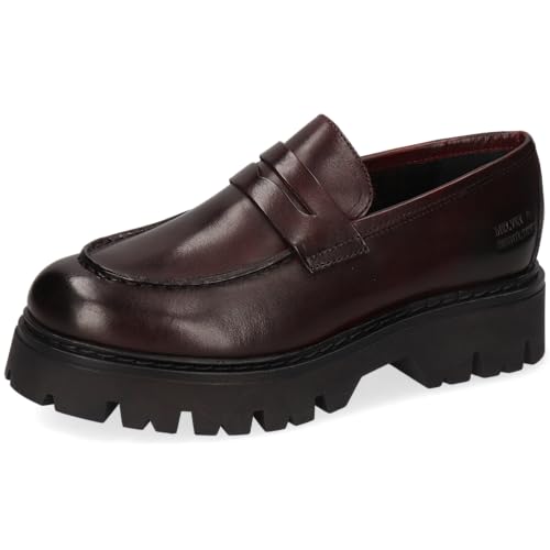 Melvin & Hamilton Loafers Damen Thelia 7 Bordeaux 40 von Melvin & Hamilton