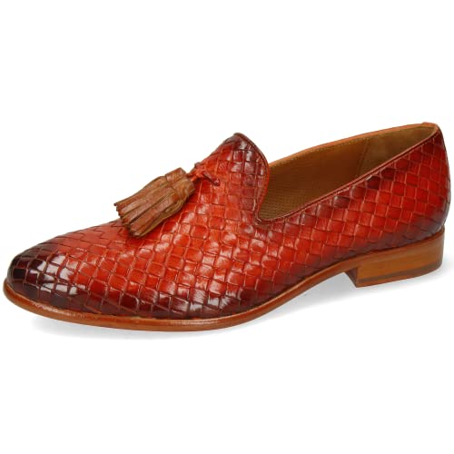 Melvin & Hamilton Loafers Herren Brad 10 Rot 43 von Melvin & Hamilton