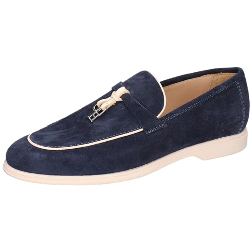 Melvin & Hamilton Loafers Herren Earl 27 Blau 41 von Melvin & Hamilton