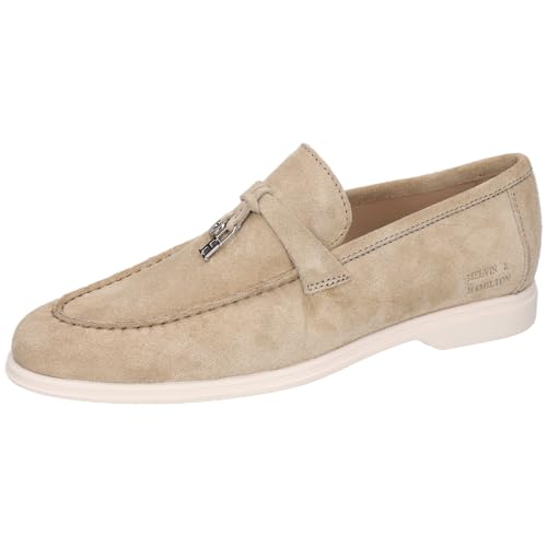 Melvin & Hamilton Loafers Herren Earl 3 Beige 41 von Melvin & Hamilton