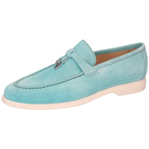 Melvin & Hamilton Loafers Herren Earl 3 Türkis 41 von Melvin & Hamilton