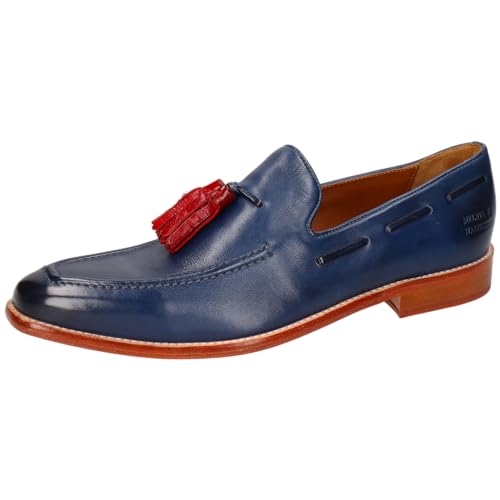 Melvin & Hamilton Loafers Herren Leonardo 1 Blau 42 von Melvin & Hamilton