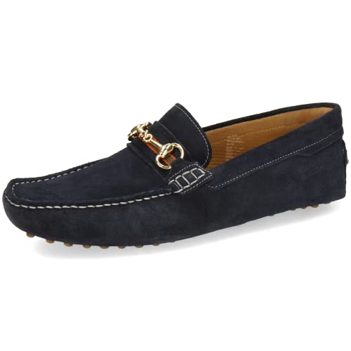 Melvin & Hamilton Loafers Herren Nelson 16 Blau 42 von Melvin & Hamilton