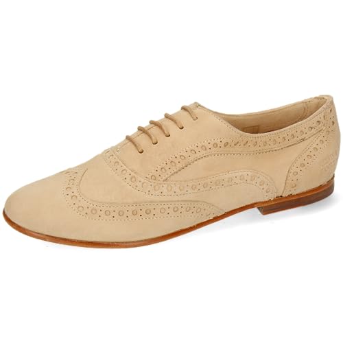 Melvin & Hamilton Oxford Schuhe Damen Sonia 1 Beige 37 von Melvin & Hamilton