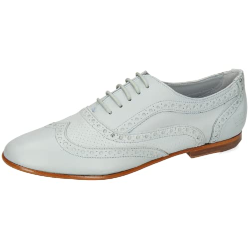 Melvin & Hamilton Oxford Schuhe Damen Sonia 1 Blau 39 von Melvin & Hamilton