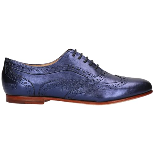 Melvin & Hamilton Oxford Schuhe Damen Sonia 1 Blau 39 von Melvin & Hamilton