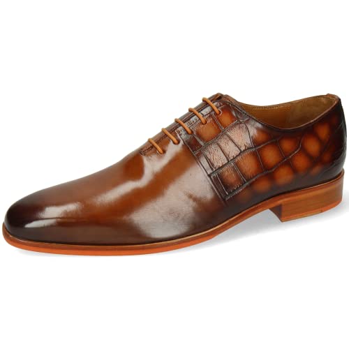 Melvin & Hamilton Oxford Schuhe Herren Lance 61 Braun 41 von Melvin & Hamilton