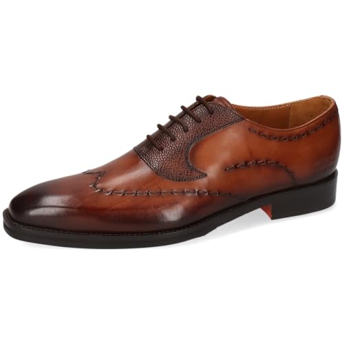 Melvin & Hamilton Oxford Schuhe Herren Lawrence 2 Braun 42 von Melvin & Hamilton