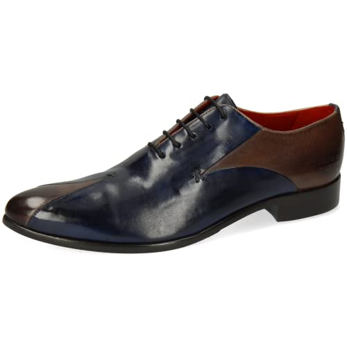 Melvin & Hamilton Oxford Schuhe Herren Toni 31 Blau 41 von Melvin & Hamilton