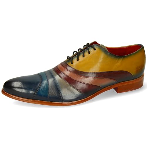 Melvin & Hamilton Oxford Schuhe Herren Toni 43 Multi 40 von Melvin & Hamilton