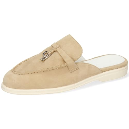 Melvin & Hamilton Pantoletten Damen Adley 15 Beige 39 von Melvin & Hamilton