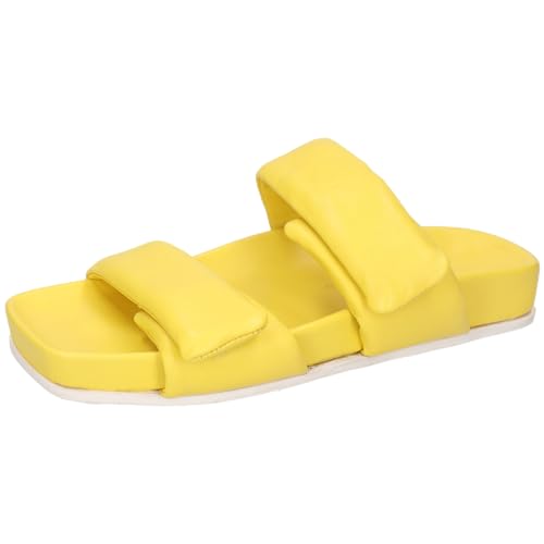 Melvin & Hamilton Pantoletten Damen Amara 1 Gelb 40 von Melvin & Hamilton