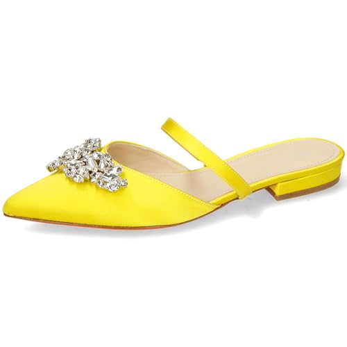 Melvin & Hamilton Pantoletten Damen Daphne 1 Gelb 39 von Melvin & Hamilton