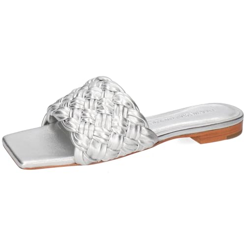 Melvin & Hamilton Pantoletten Damen Eglantine 1 Silber 39 von Melvin & Hamilton