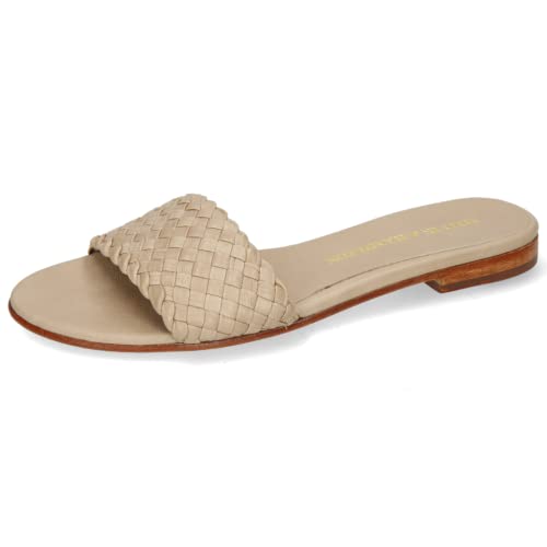 Melvin & Hamilton Pantoletten Damen Hanna 26 Beige 40 von Melvin & Hamilton