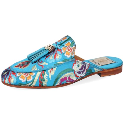 Melvin & Hamilton Pantoletten Damen Scarlett 2 Türkis 38 von Melvin & Hamilton