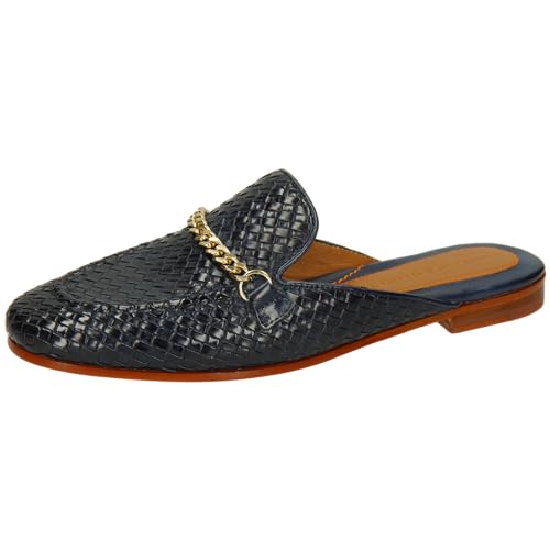 Melvin & Hamilton Pantoletten Damen Scarlett 77 Blau 39 von Melvin & Hamilton