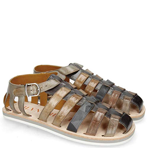 Melvin & Hamilton Sandalen Herren Sam 3 Grau 43 von Melvin & Hamilton