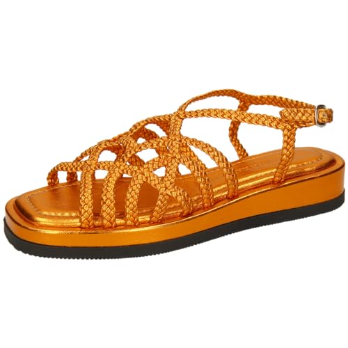 Melvin & Hamilton Sandalen Damen Vim 2 Orange 36 von Melvin & Hamilton