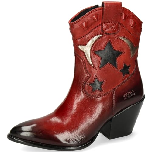 Melvin & Hamilton Stiefeletten Damen Darleen 1 Rot 39 von Melvin & Hamilton