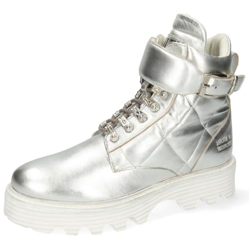 Melvin & Hamilton Stiefeletten Damen Leonie 11 Silber 37 von Melvin & Hamilton