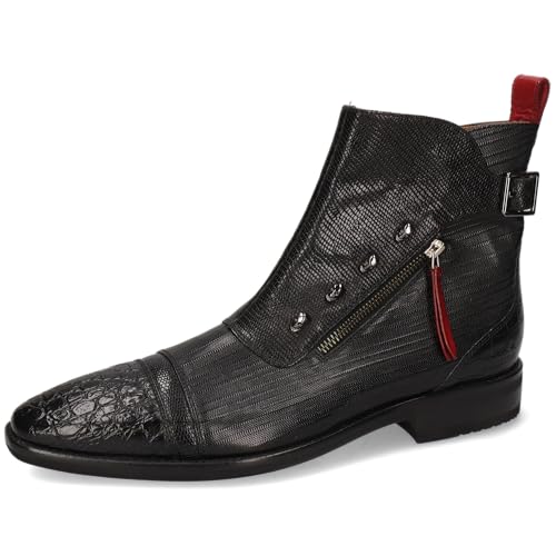 Melvin & Hamilton Stiefeletten Herren Elvis 25 Schwarz 45 von Melvin & Hamilton