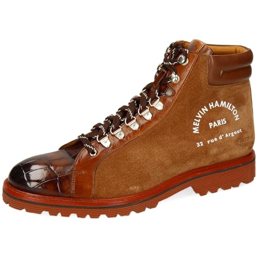 Melvin & Hamilton Stiefeletten Herren Trevor 33 Braun 41 von Melvin & Hamilton