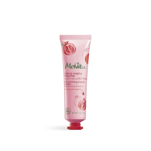 Melvita – Glättende Handcreme – Nährt und schützt – 99% natürlich – Bio-zertifiziert – Vegane Formel – Für reife Hände – Tube 30 ml von Melvita